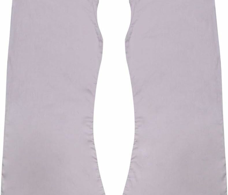 Pregnancy Pillow Cover/U Shaped Pillow Cover/Pregnancy Pillow Case/Maternity Pillow Case/Pillowcase with Removable Cotton Cover 57×30 Inch for Pregnancy Pillow Gray