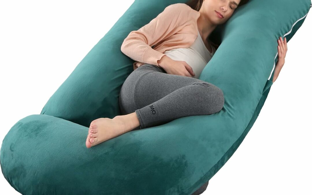 Victostar Pregnancy Pillow,57 inches U Shaped Maternity Pillow with Removable Cover Full Body Pillow Support for Back, HIPS, Legs, Belly